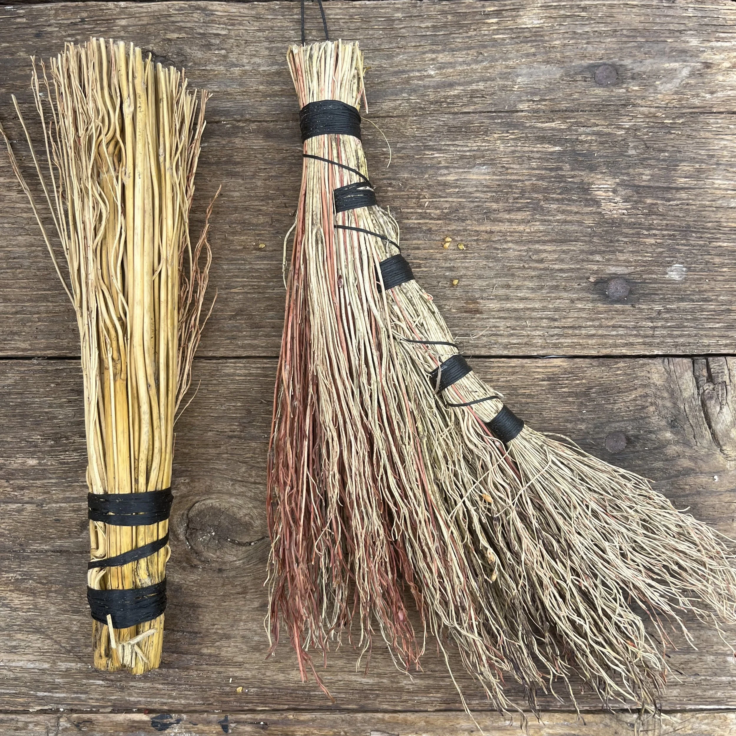Hand Broom Making at Jubilee Farm