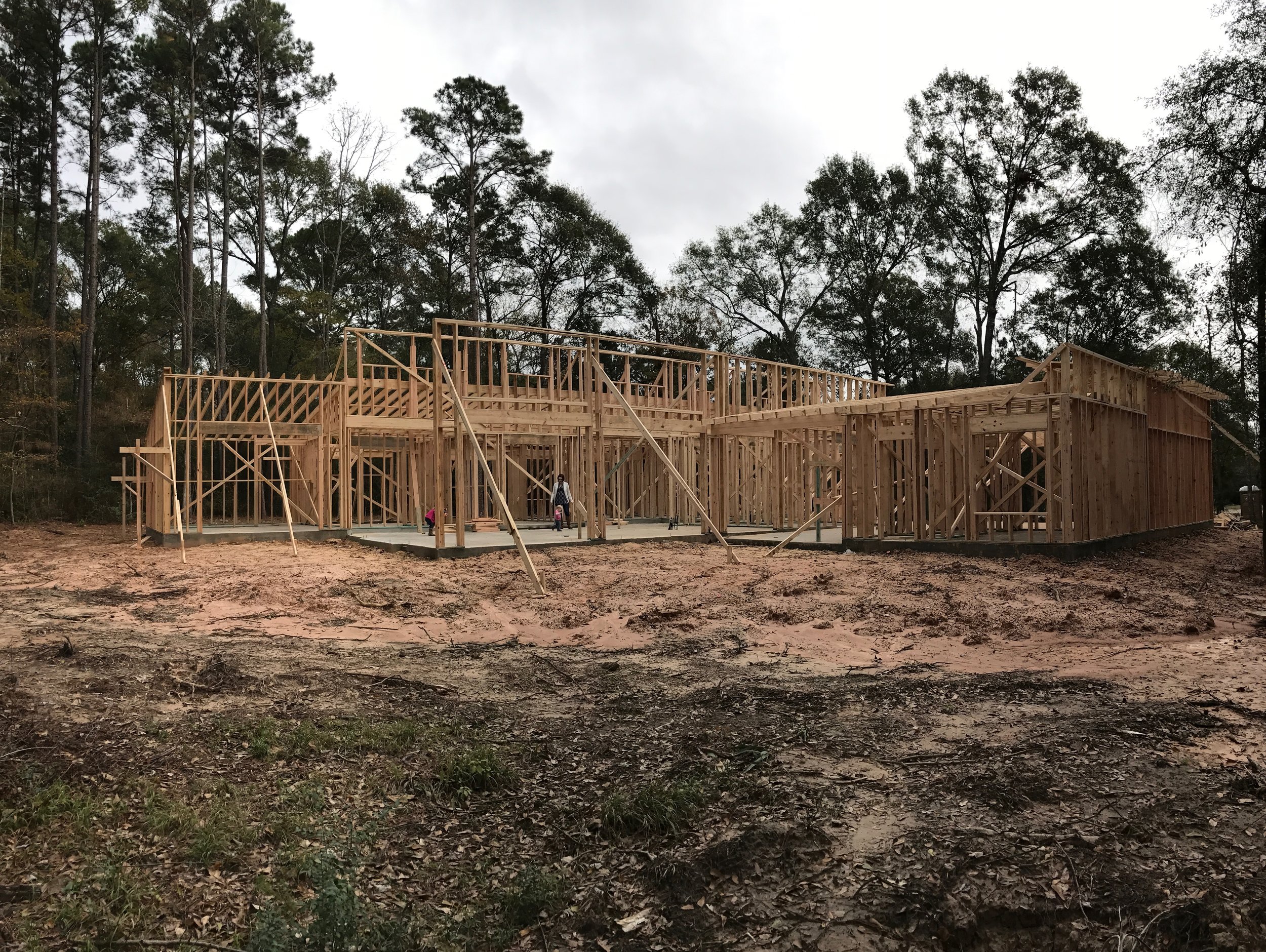  South Elevation, guest room side of house. 