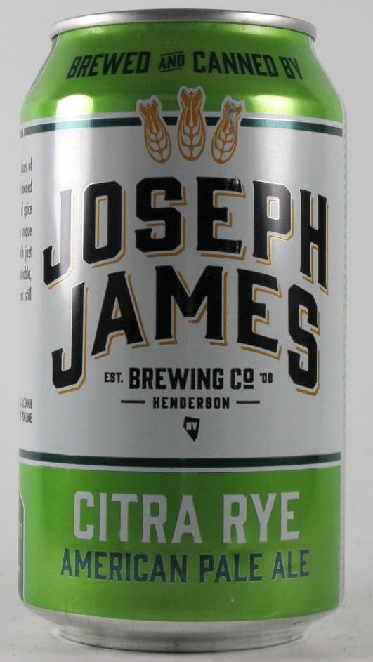 Joseph James - Citra Rye