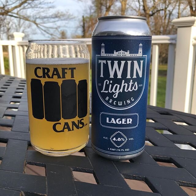 Lager #twinlightsbrewing #alementarybrewing #njcraftbeer #njbeer #craftcans