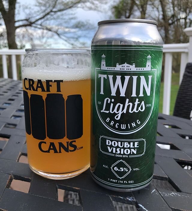 Double Vision DDH - #twinlightsbrewing #alementarybrewing #njcraftbeer #njbeer #craftcans