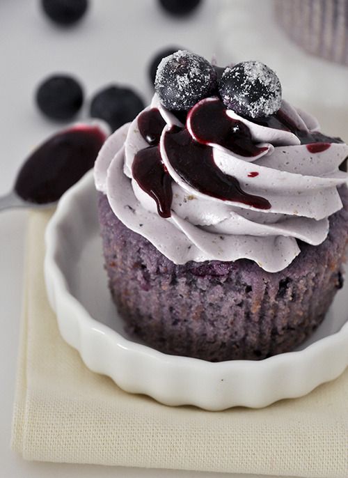 Lavender Blueberry Cake