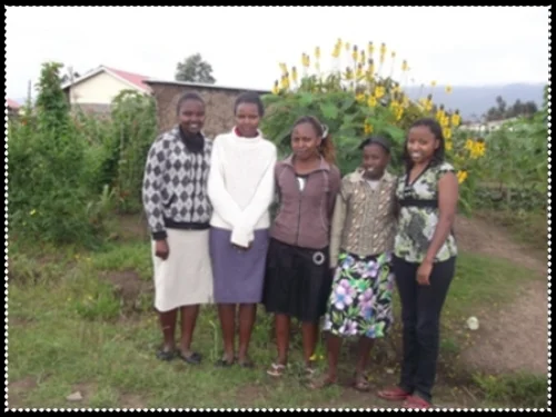 Some of the 2015 graduated girls