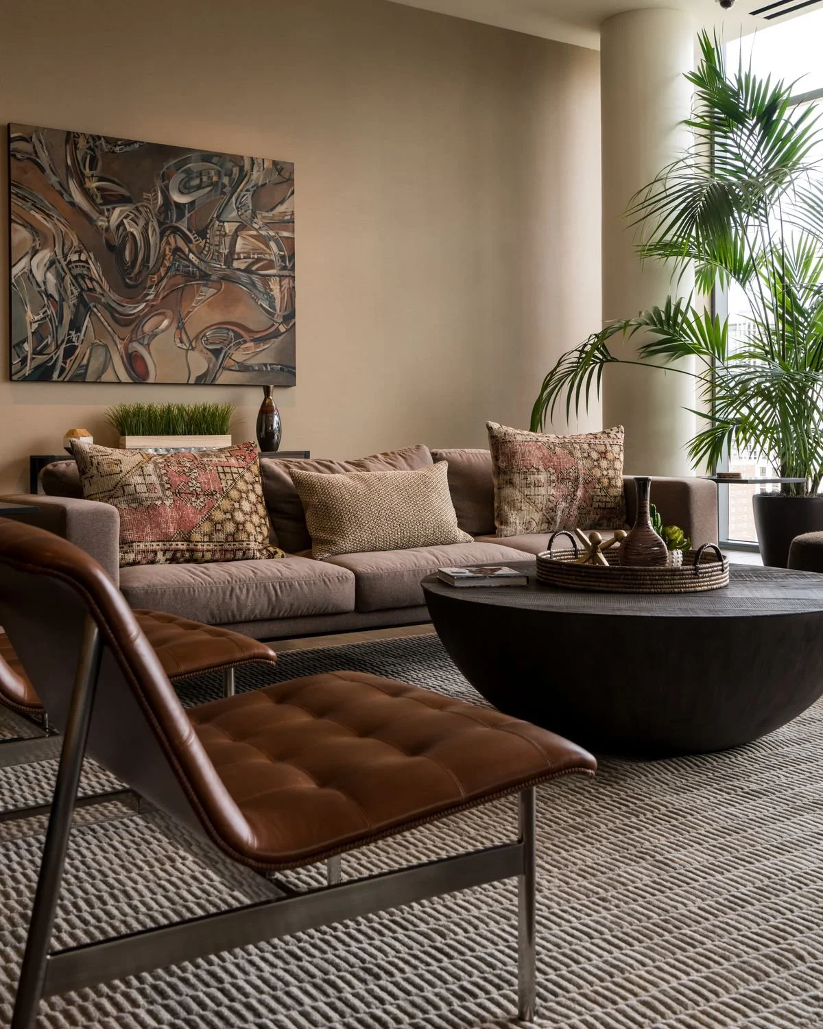 Club room seating area
