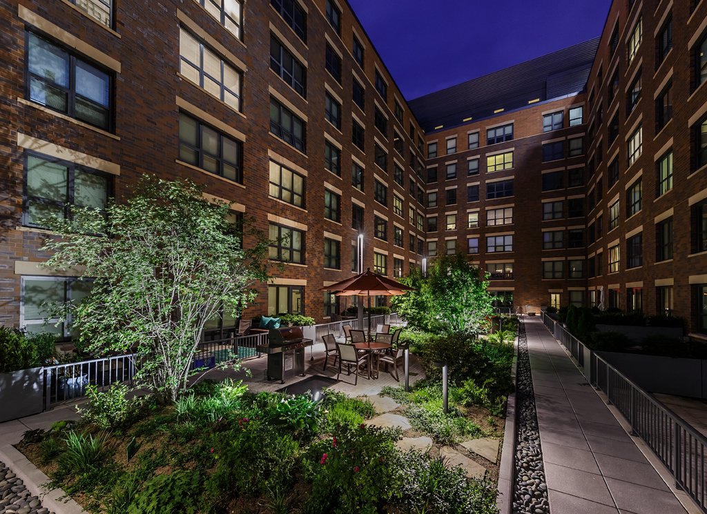 Courtyard Evening