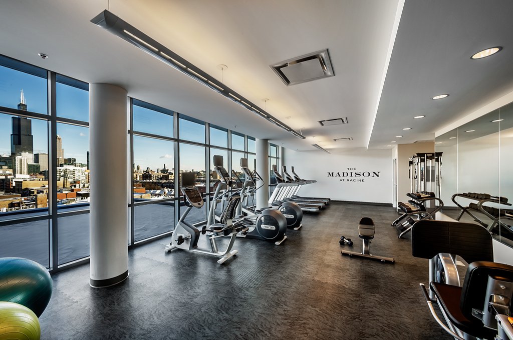 Rooftop Fitness Center