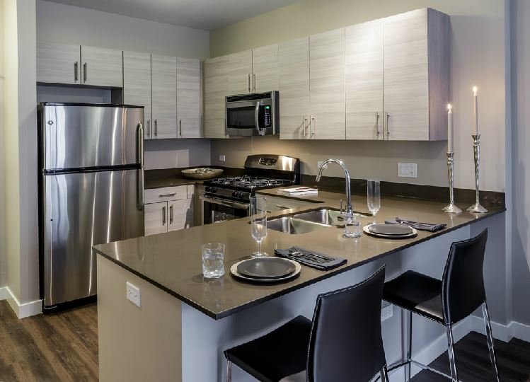 1 BR Unit - Kitchen