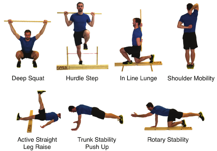 Beth has taken the FMS Level 1 and 2 course and can use the FMS during your movement screen if appropriate.