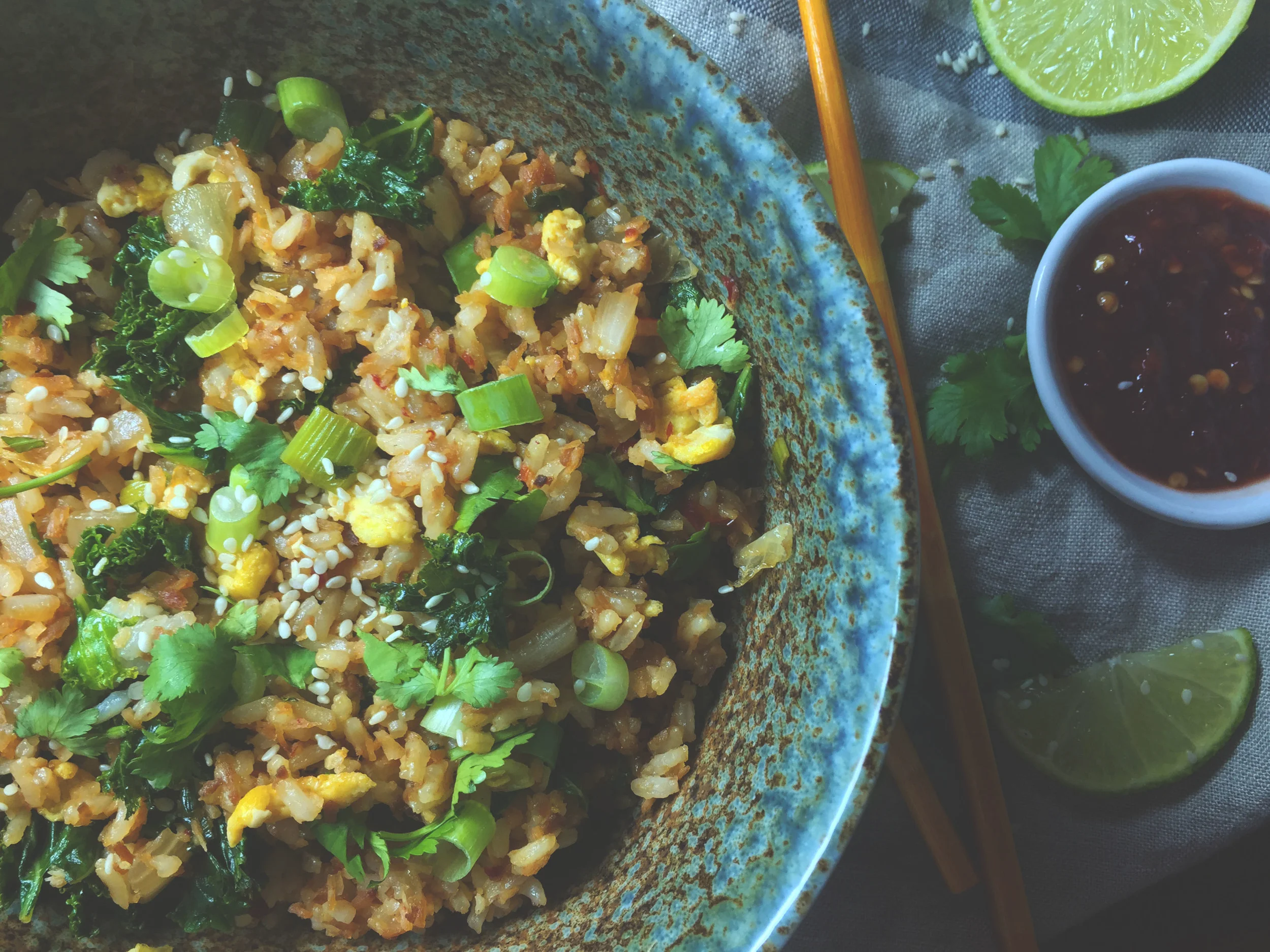  Kale & Coconut Fried Rice (Gluten Free!) — MADE ON MOTT