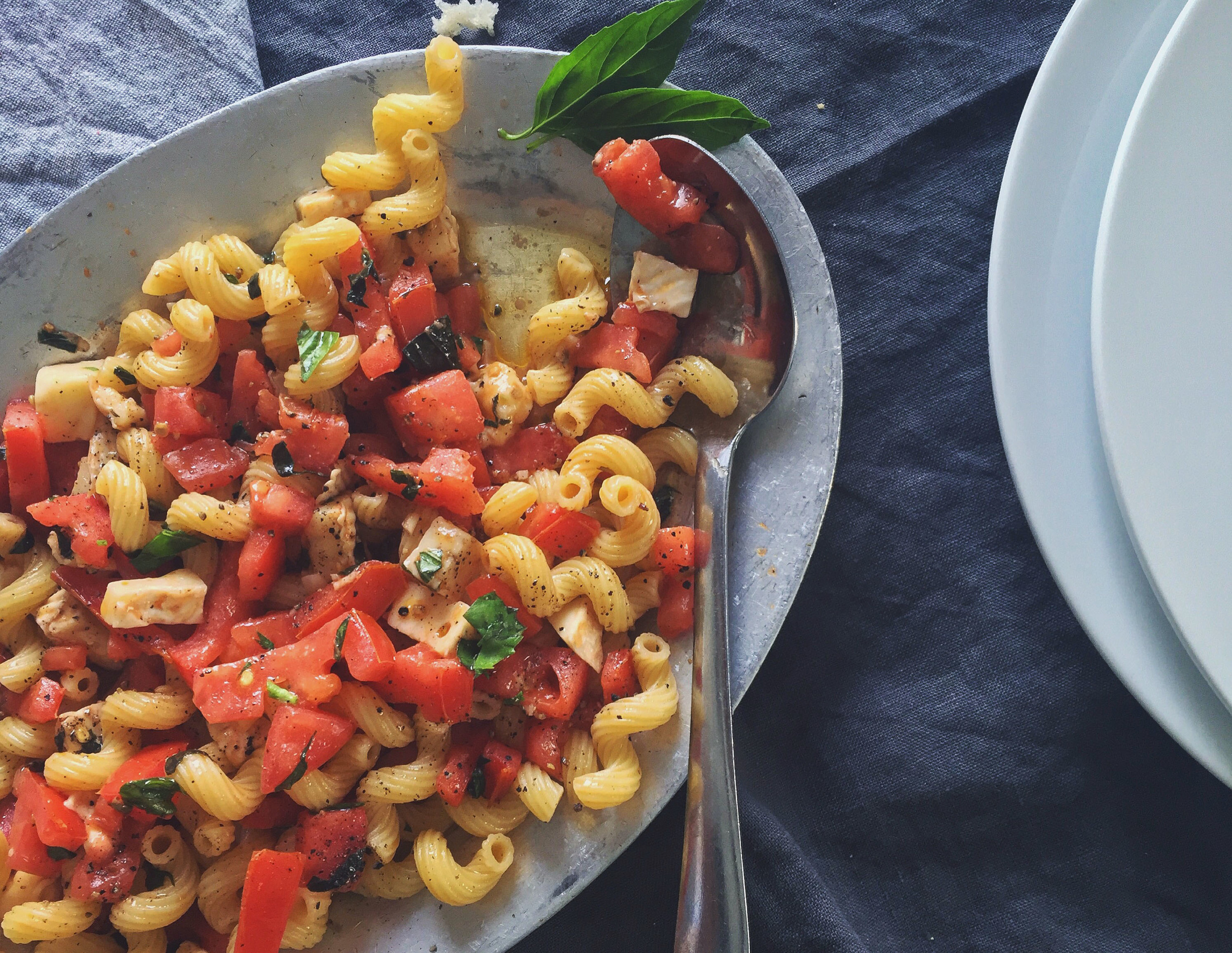 Fresh Tomato Basil & Brie Pasta — MADE ON MOTT
