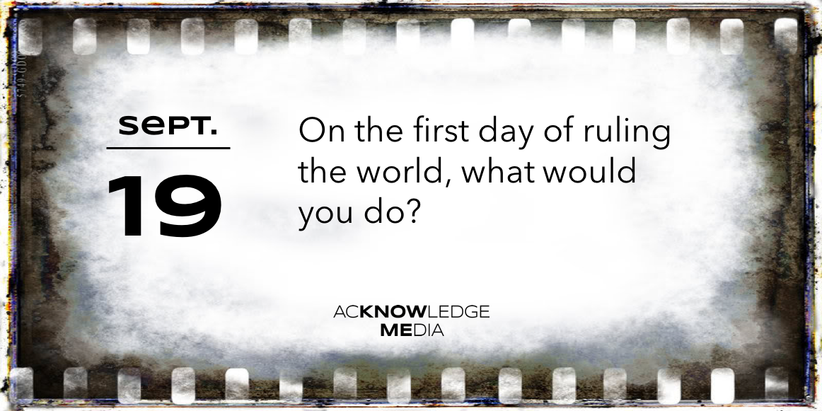 September 19 #QoftheDay