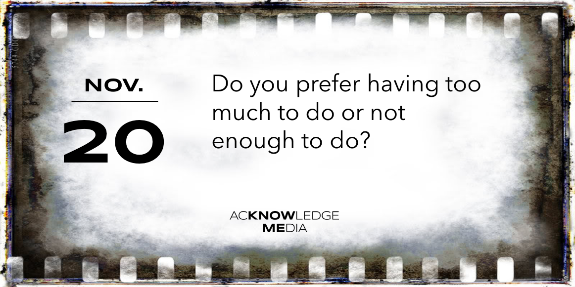 November 20 #QoftheDay