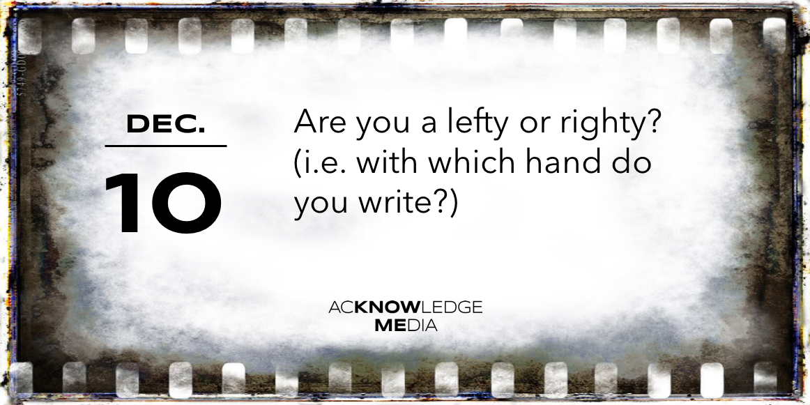 December 10 #QoftheDay