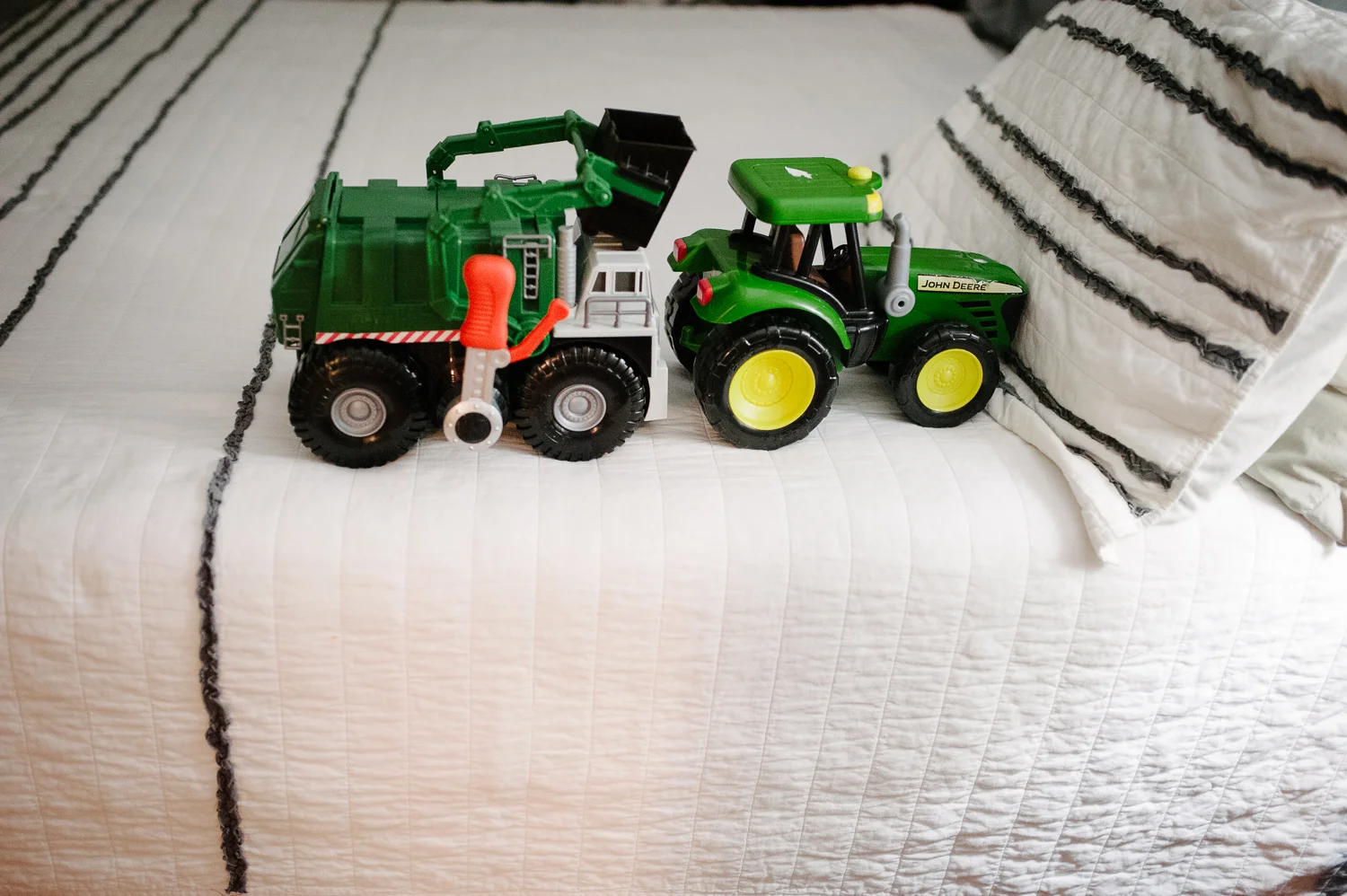 two trucks on bed | Huntsville photographer