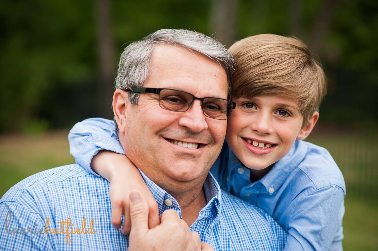 grandson with grandfather | Huntsville family photographer