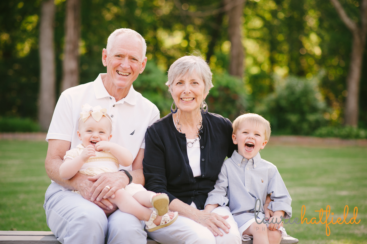 grandparents with grandchildren | Huntsville photographer