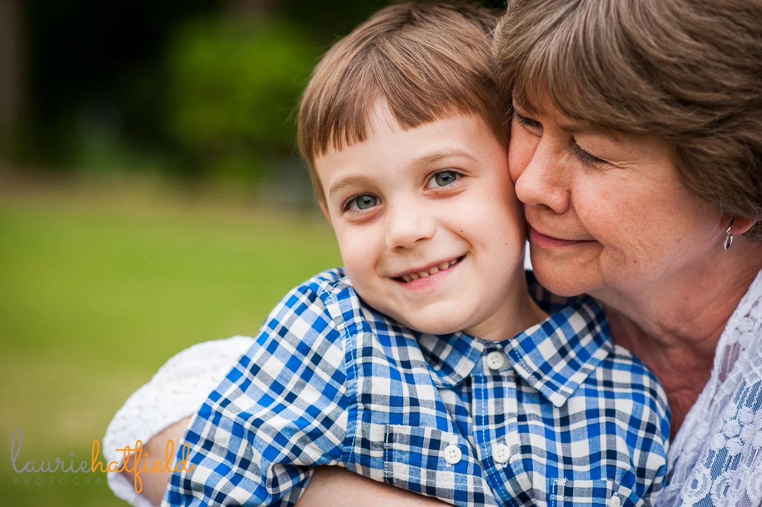 grandmother with grandson | Huntsville family photographer