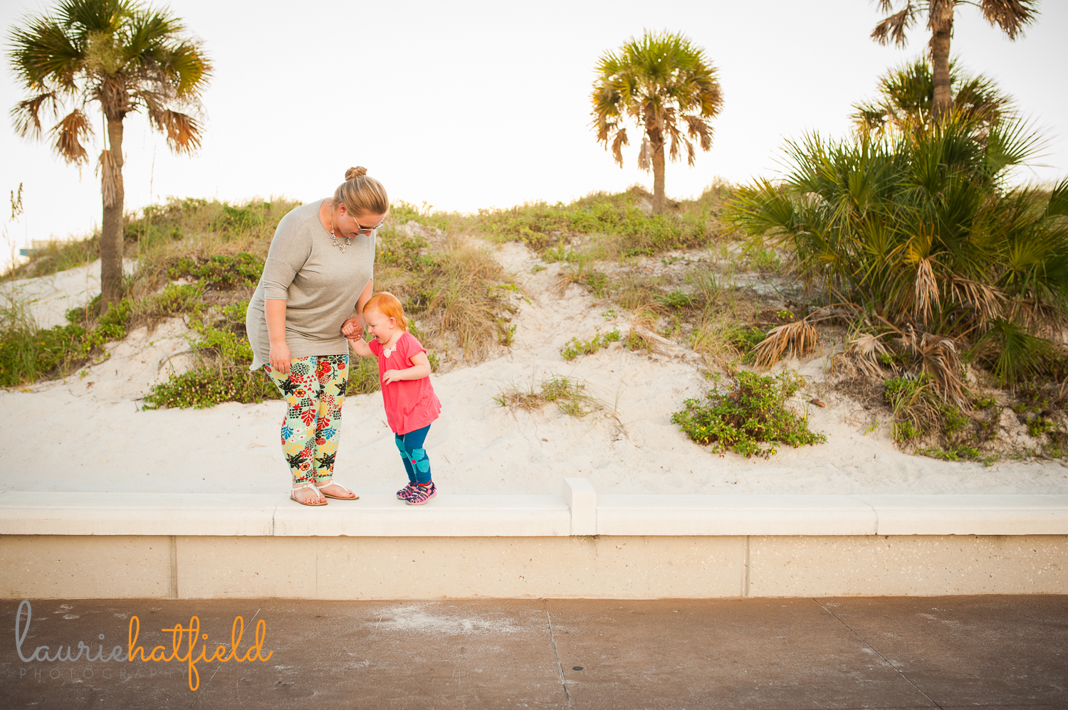 mom and 2-year-old at the beach | Huntsville family photographer