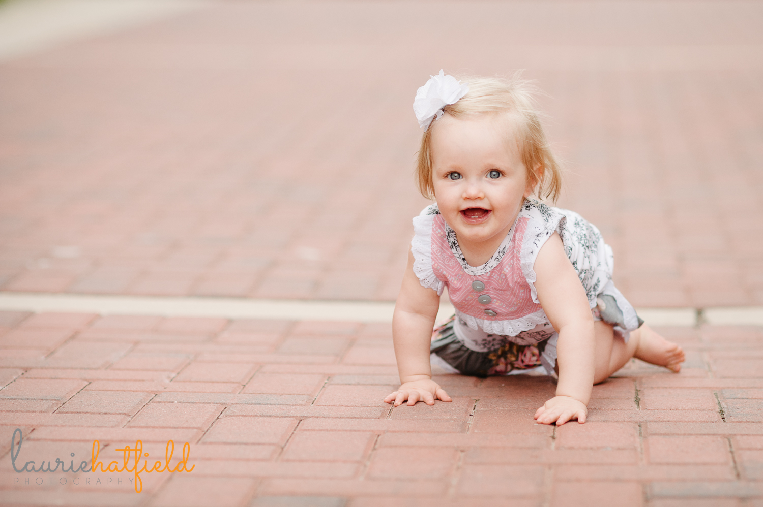 one-year-old baby girl | Huntsville child photographer