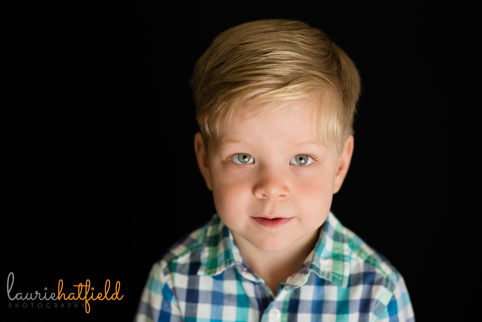 3-year-old school portrait | Mobile AL preschool photographer