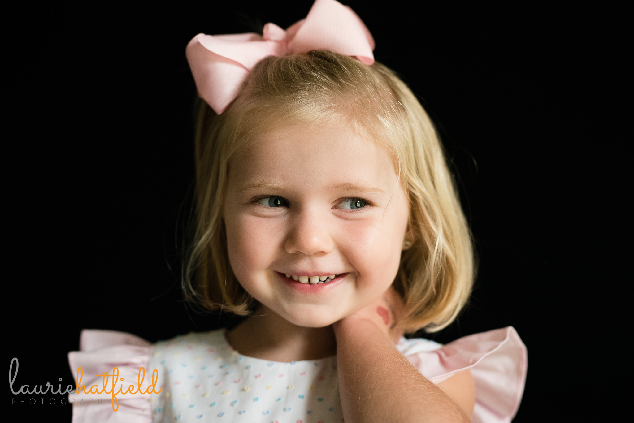little girl in dress | Mobile AL school photographer