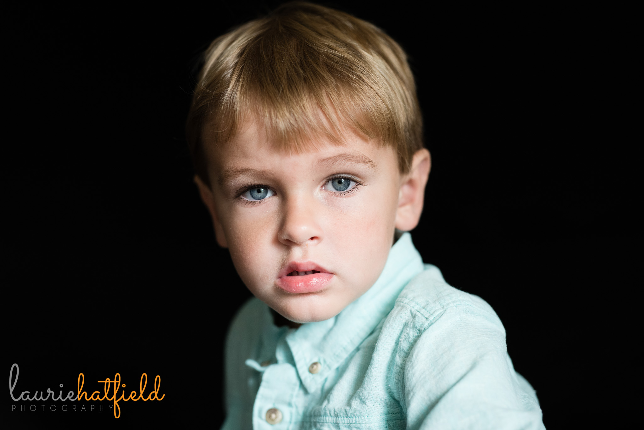 2-year-old boy portrait | Mobile AL school photographer