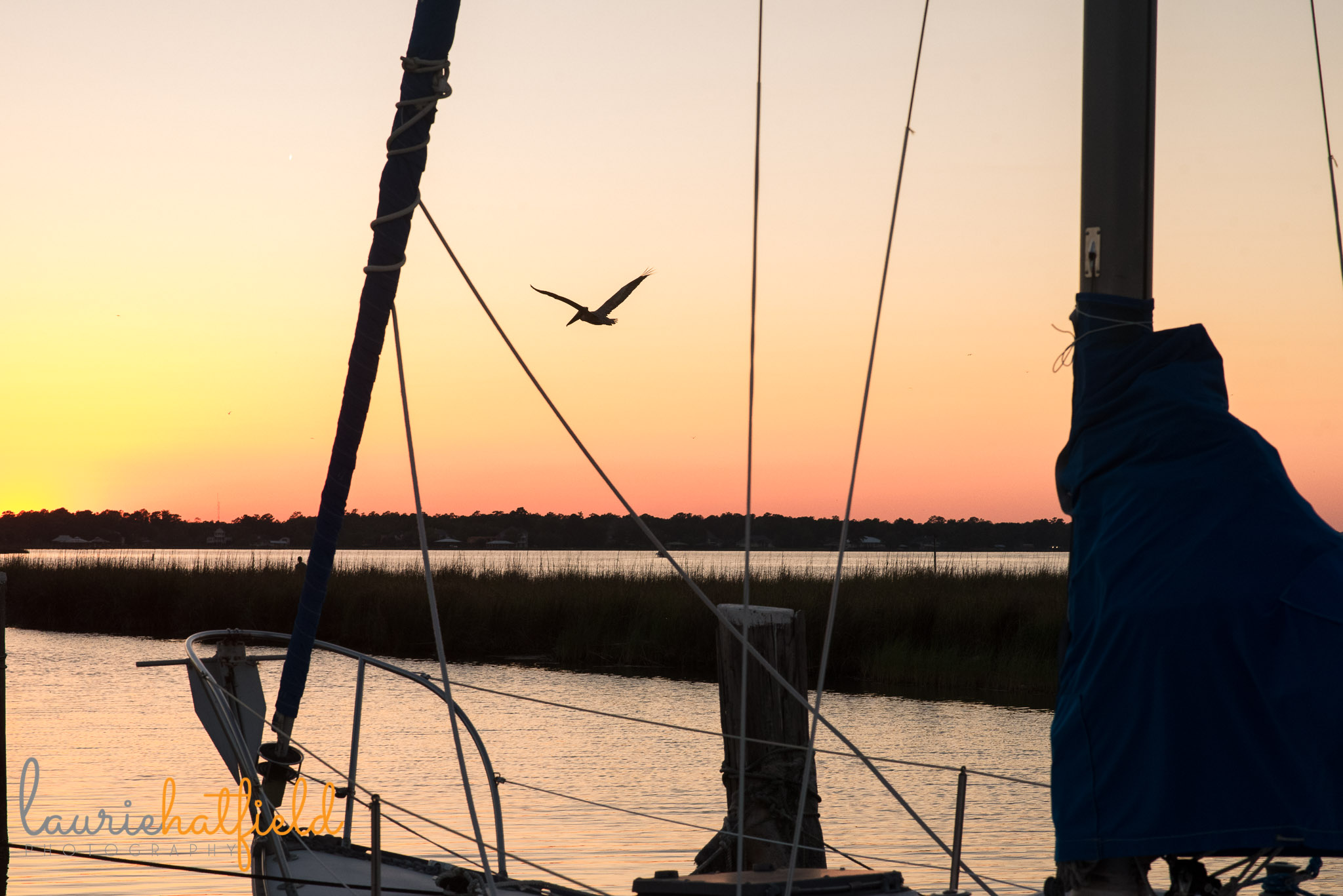 sailboat at sunset | Mobile AL family photographer