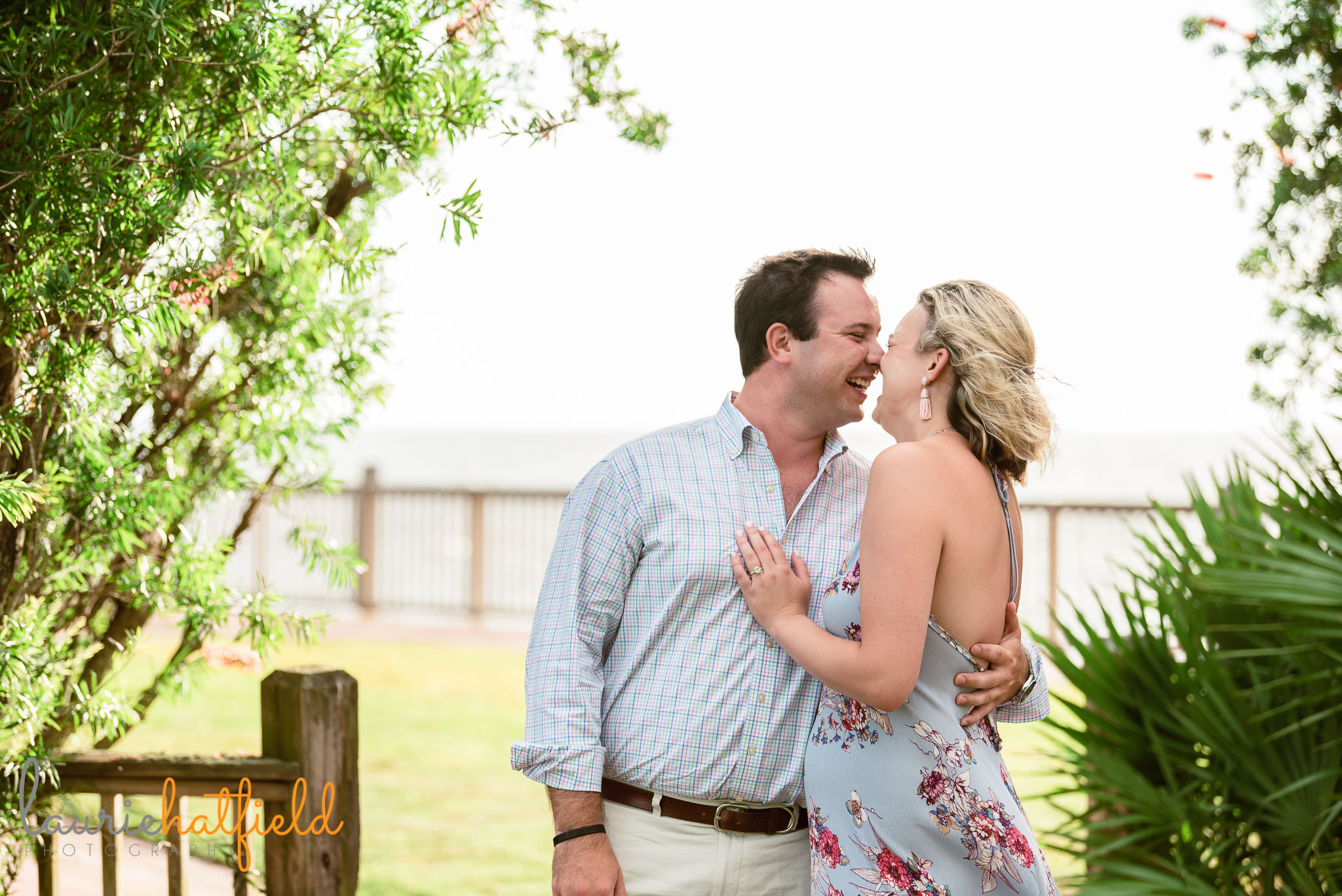 couple newly engaged | Fairhope AL proposal photographer