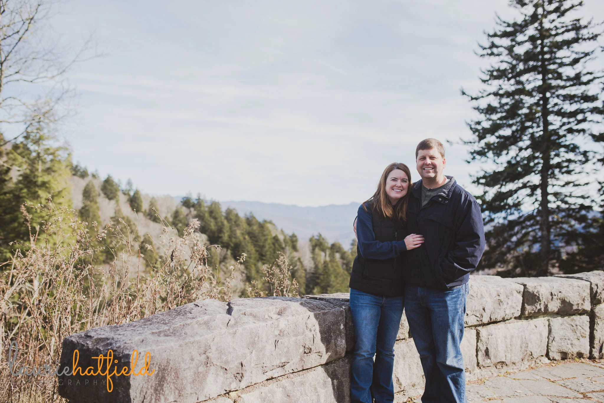 couple at Great Smoky Mountains | Mobile AL family photographer