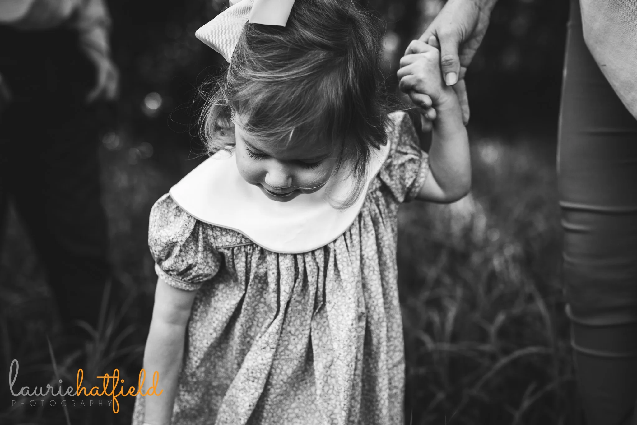 3-year-old little girl in dress | Mobile AL family photographer
