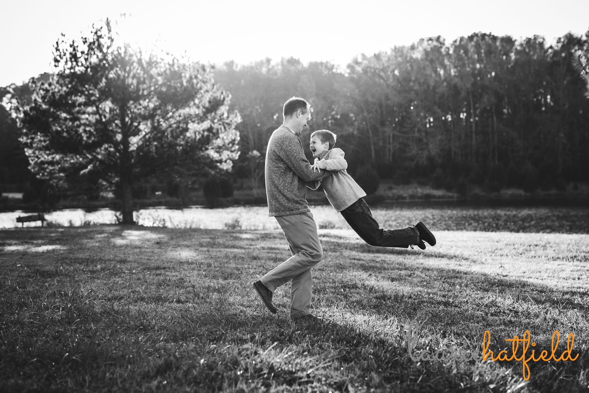 dad swinging son in air | Mobile AL family photographer