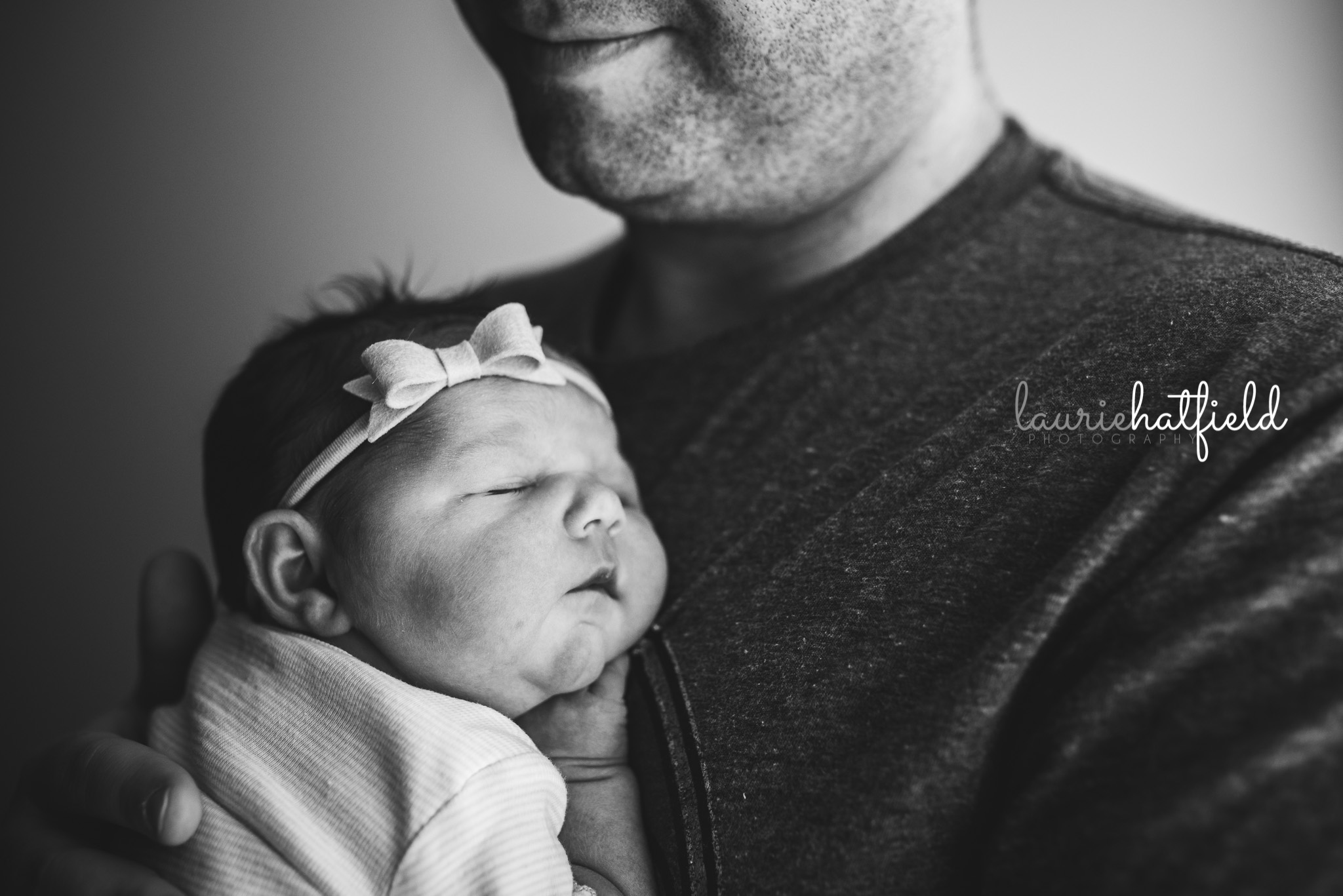 one-day-old baby girl | Mobile AL Fresh 48 newborn photographer