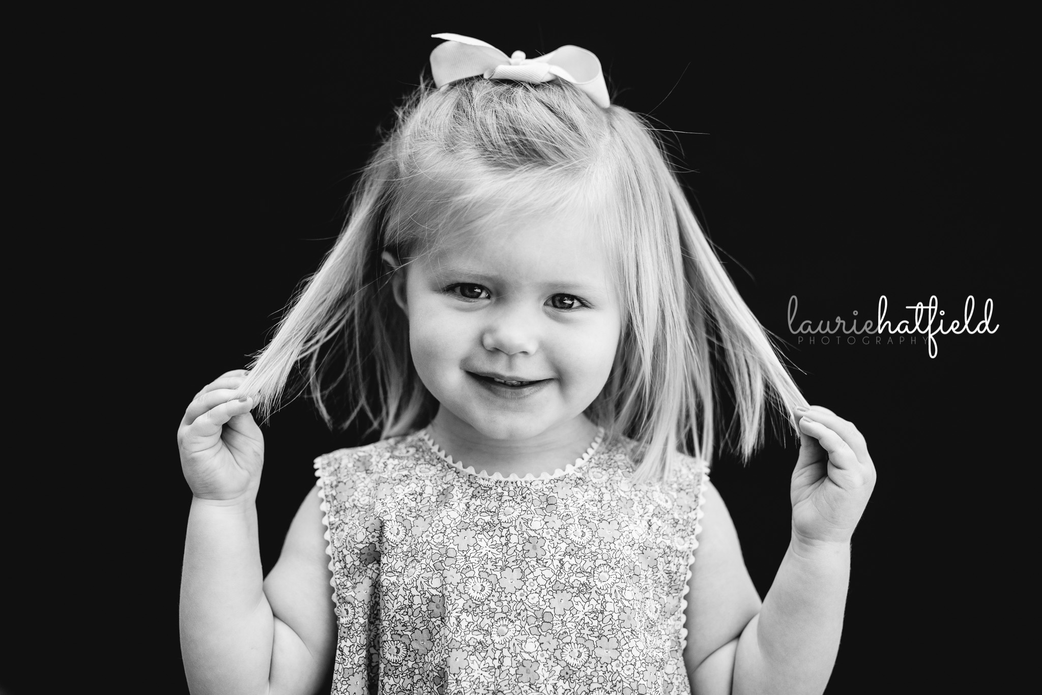 little girl with blonde hair | Gulf Shores AL school photographer