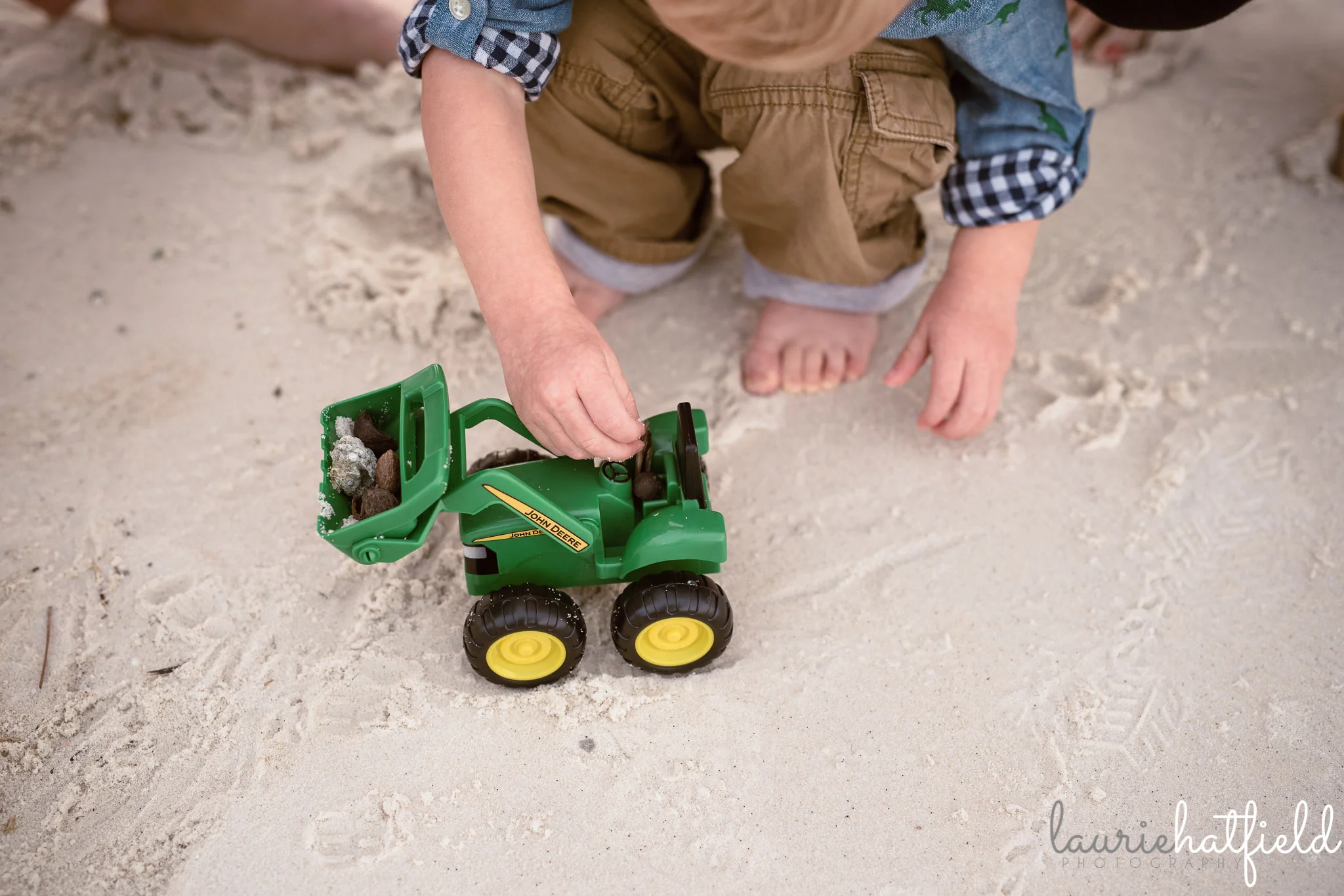 little boy playing in the sand | Huntsville AL family photography