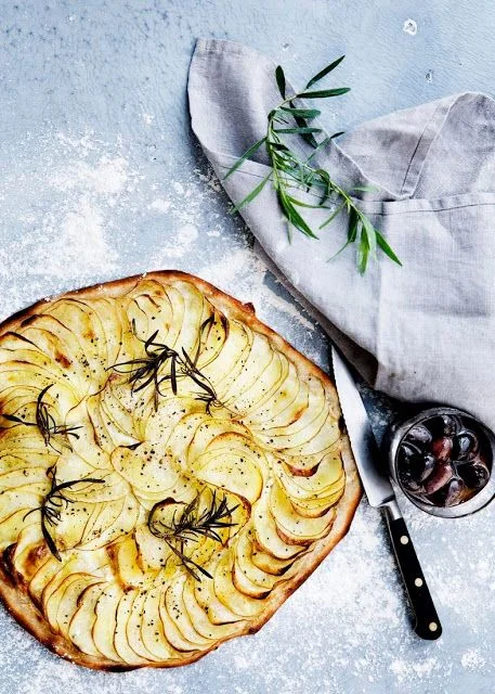 Rosemary and Potato Pizza