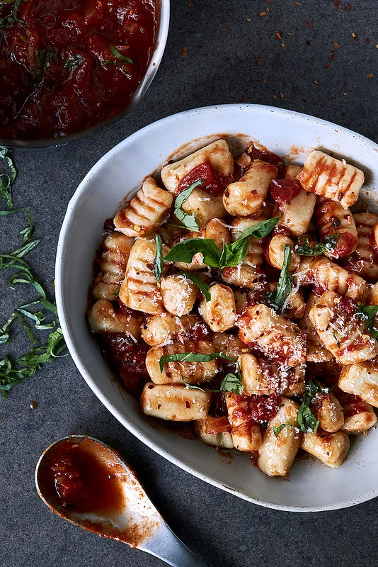 Sweet Potato Gnocchi with 15-Minute Tomato Sauce