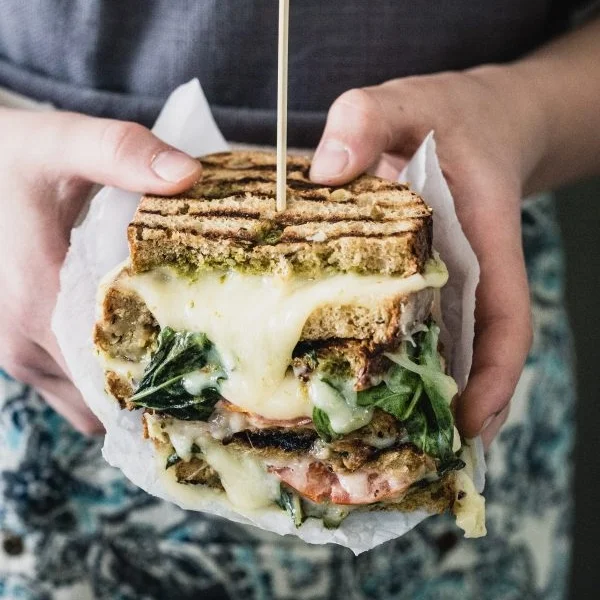 Caprese Grilled Cheese Sandwich