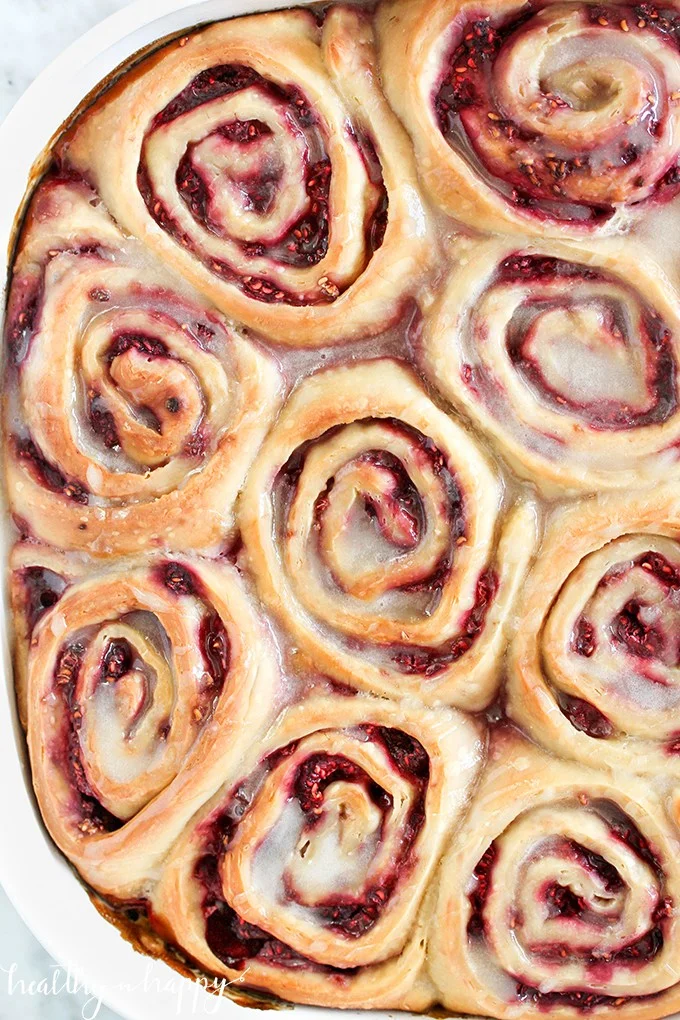 Raspberry Scrolls