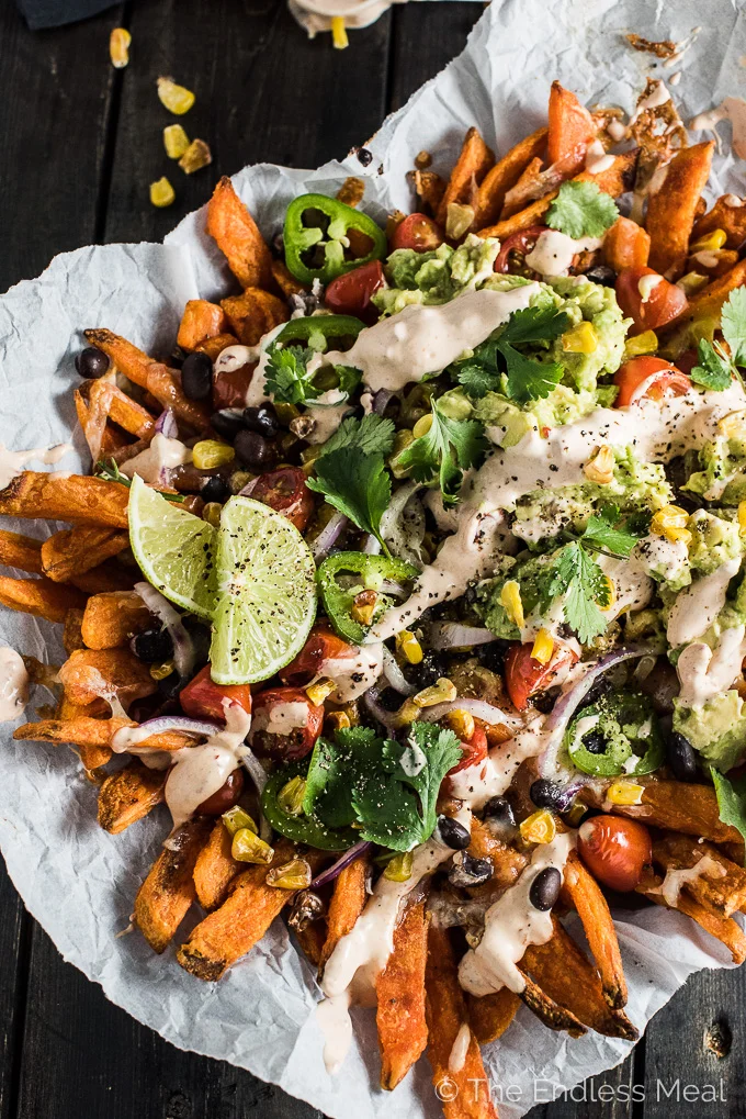 Loaded Mexican Nacho Fries