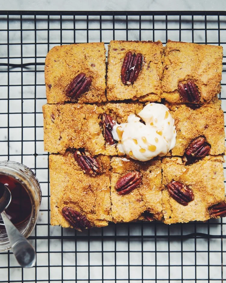 Maple and Pecan Corn Bread