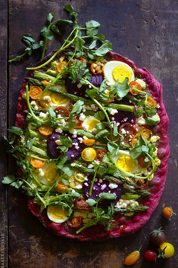 Beet Crust Pizza
