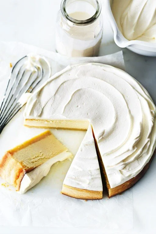 Rayburn Slow Baked Cheesecake
