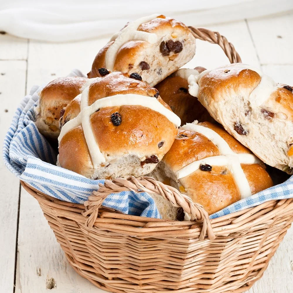 Rayburn Hot Cross Buns