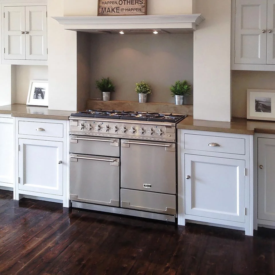 Falcon Oven Elise 110cm Dual Fuel stainless steel in kitchen