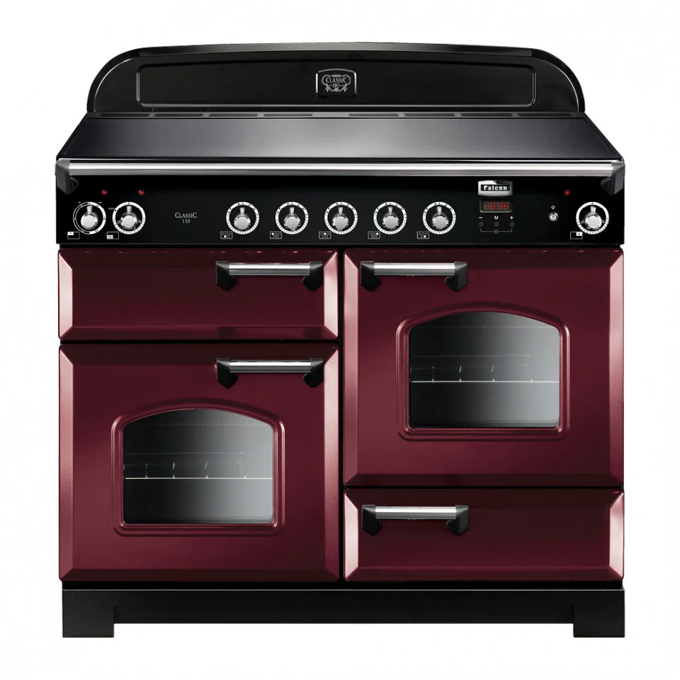 Falcon Classic 110cm Induction Cranberry Range Cooker
