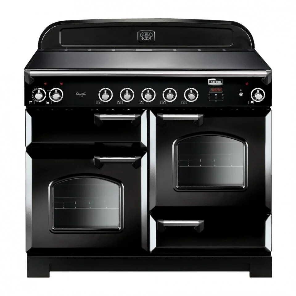 Falcon Classic 110cm Induction Black Range Cooker