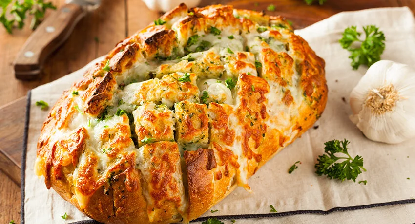 Mozzarella Stuffed Tear N Share Bread