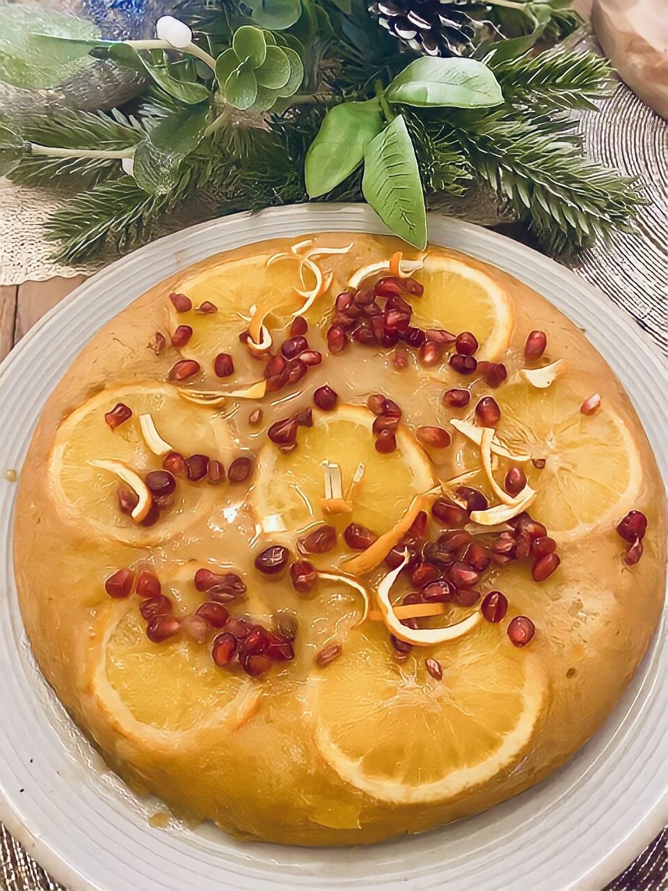 Penny's Honey and Orange Skillet Cake