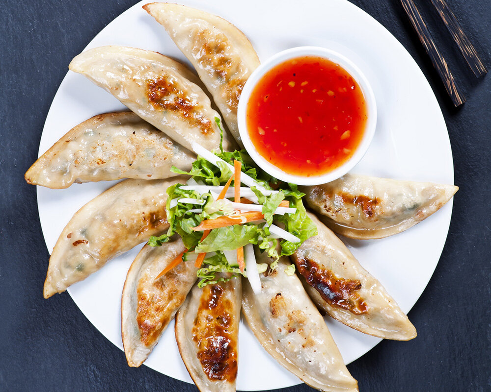 Guotie- Pot-Stickers (with Beef &amp; Coriander)