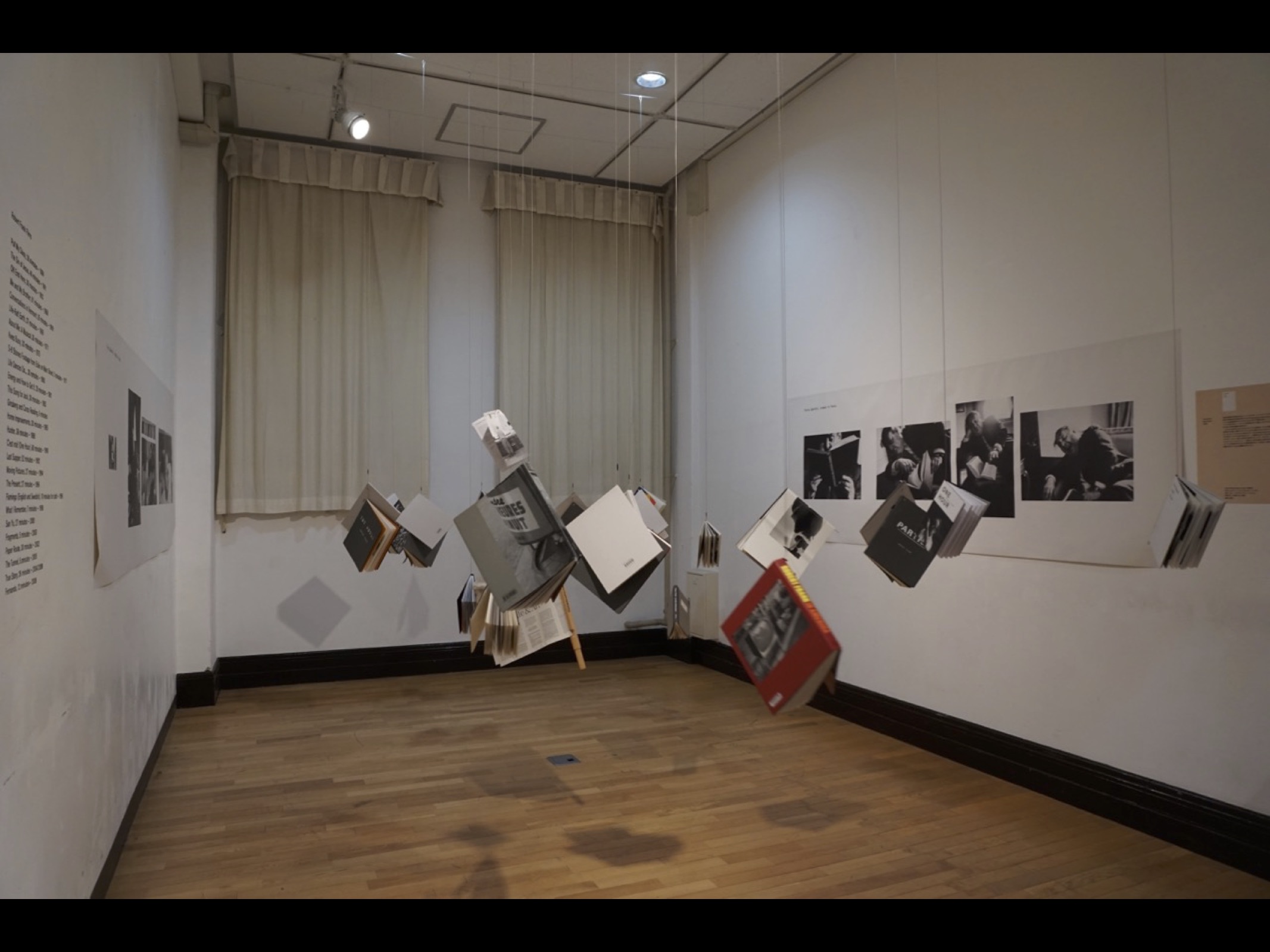 Robert Frank: Books and Films: 1947-2016 in Tokyo 展場一隅